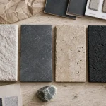 Pierres plates naturelles : échantillons pour muret, dallage et lithothérapie