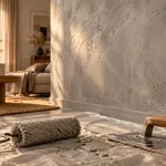 Peinture effet béton ciré : rendu mur imparfait ou sublimé