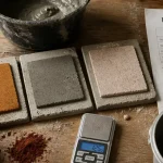 Teinte du beton : pigments et dosages pour dalle durable