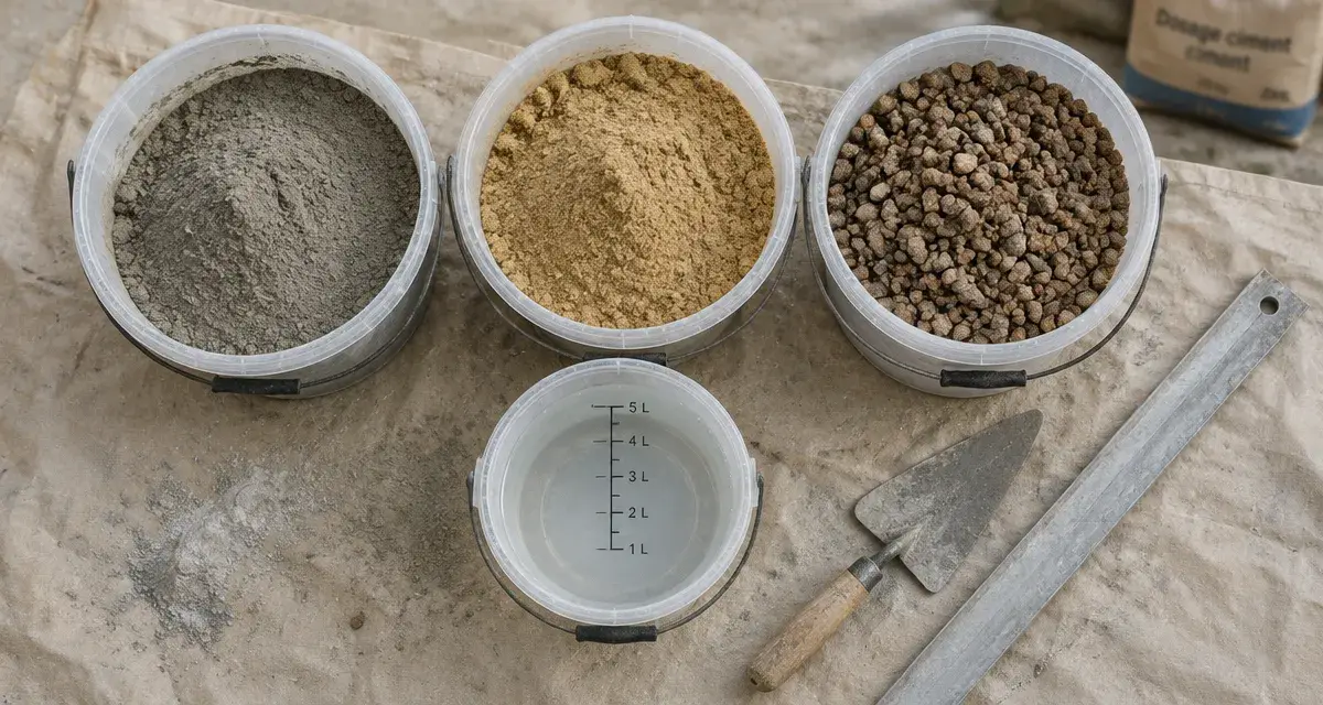 Dosage du beton : excès d’eau affaiblit la dalle
